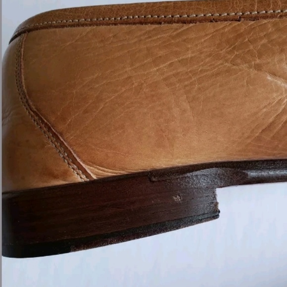 Sold-Cole Haan Italy British Tan Horse bit loafers - Picture 7 of 8